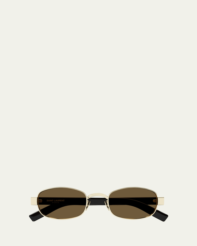 Unisex Round Metal Sunglasses